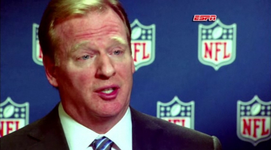 Roger Goodell Sunburn