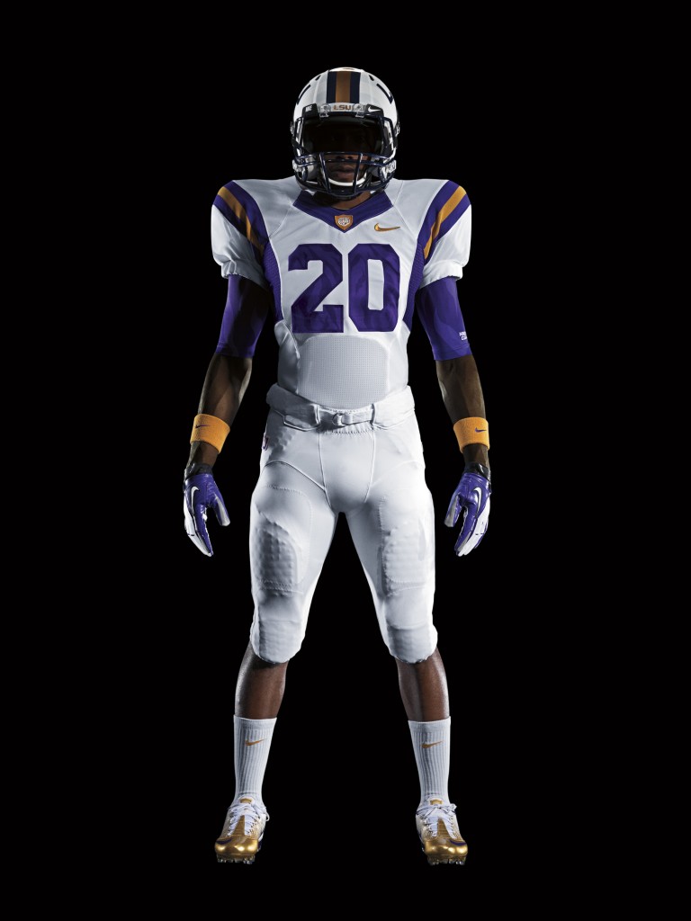 LSU football team to wear Nike Pro Combat Uniform for Auburn game