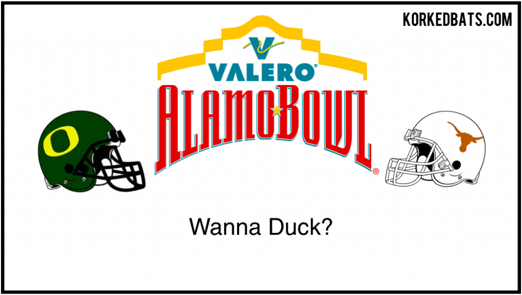 Bowl Game Pickup Lines - Alamo