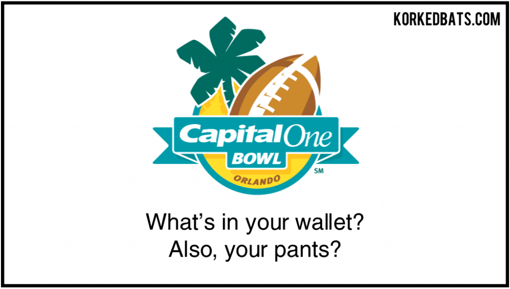 Bowl Game Pickup Lines - Capital One