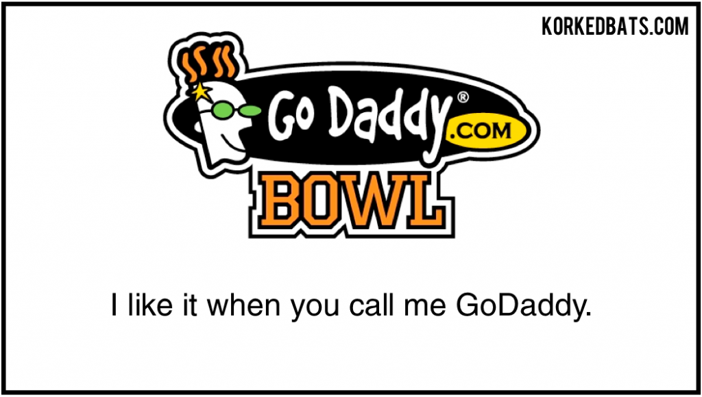 Bowl Game Pickup Lines - GoDaddy