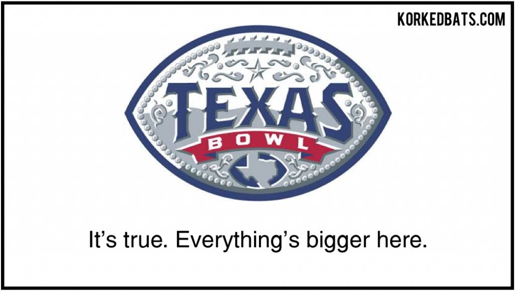 Bowl Game Pickup Lines - Texas