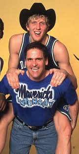 Dirk Nowtizki And Mark Cuban