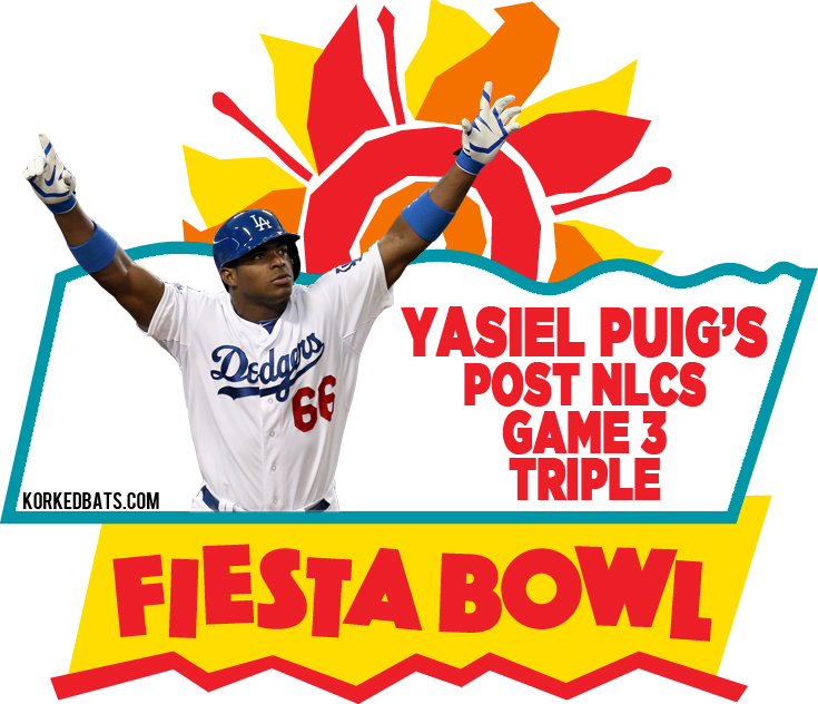 Fiesta Bowl - Yasiel Puig