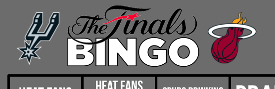 NBA Finals 2014 Bingo [PREVIEW]