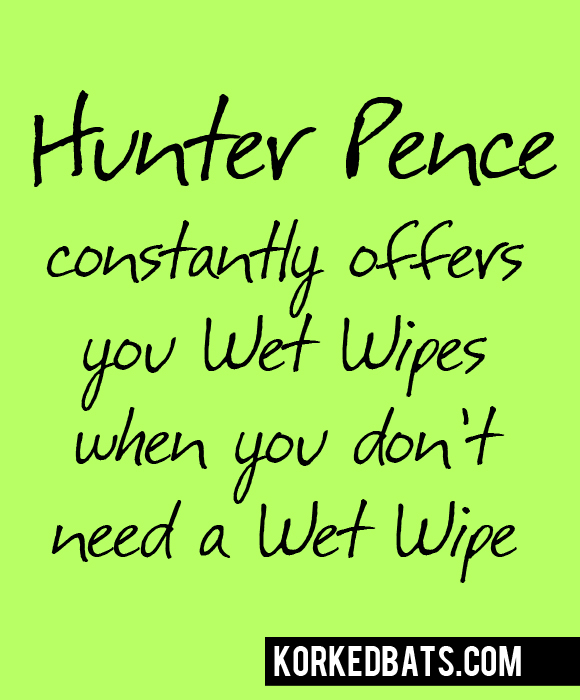 Hunter Pence Sign - 27-2