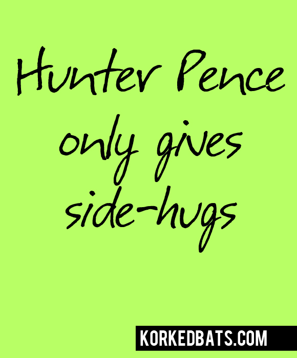 Hunter Pence Sign - 39