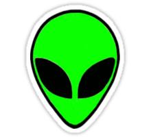 Alien Sticker