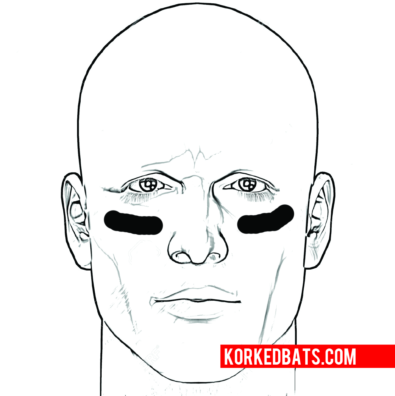 The best football eyeblack design for the best drip on gameday #footba, Eye Black Designs