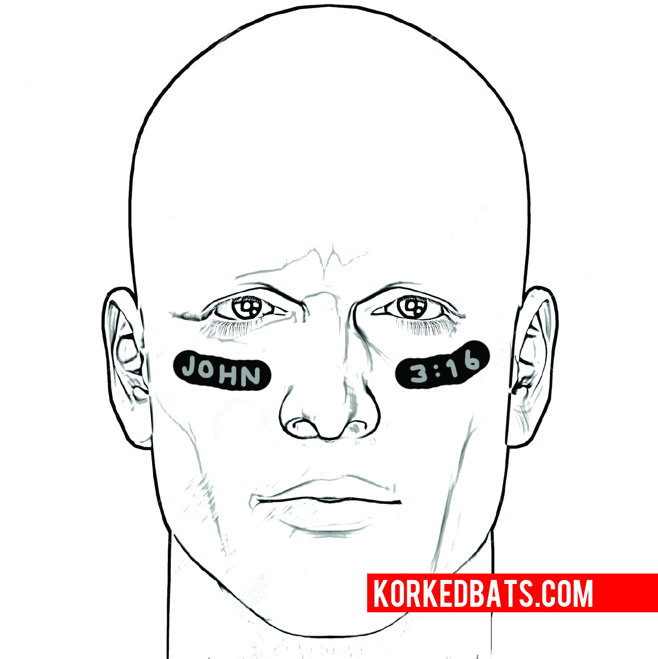 This is top 2, not 2 💧 #eyeblack #sports #drip #funny, Eye Black Designs