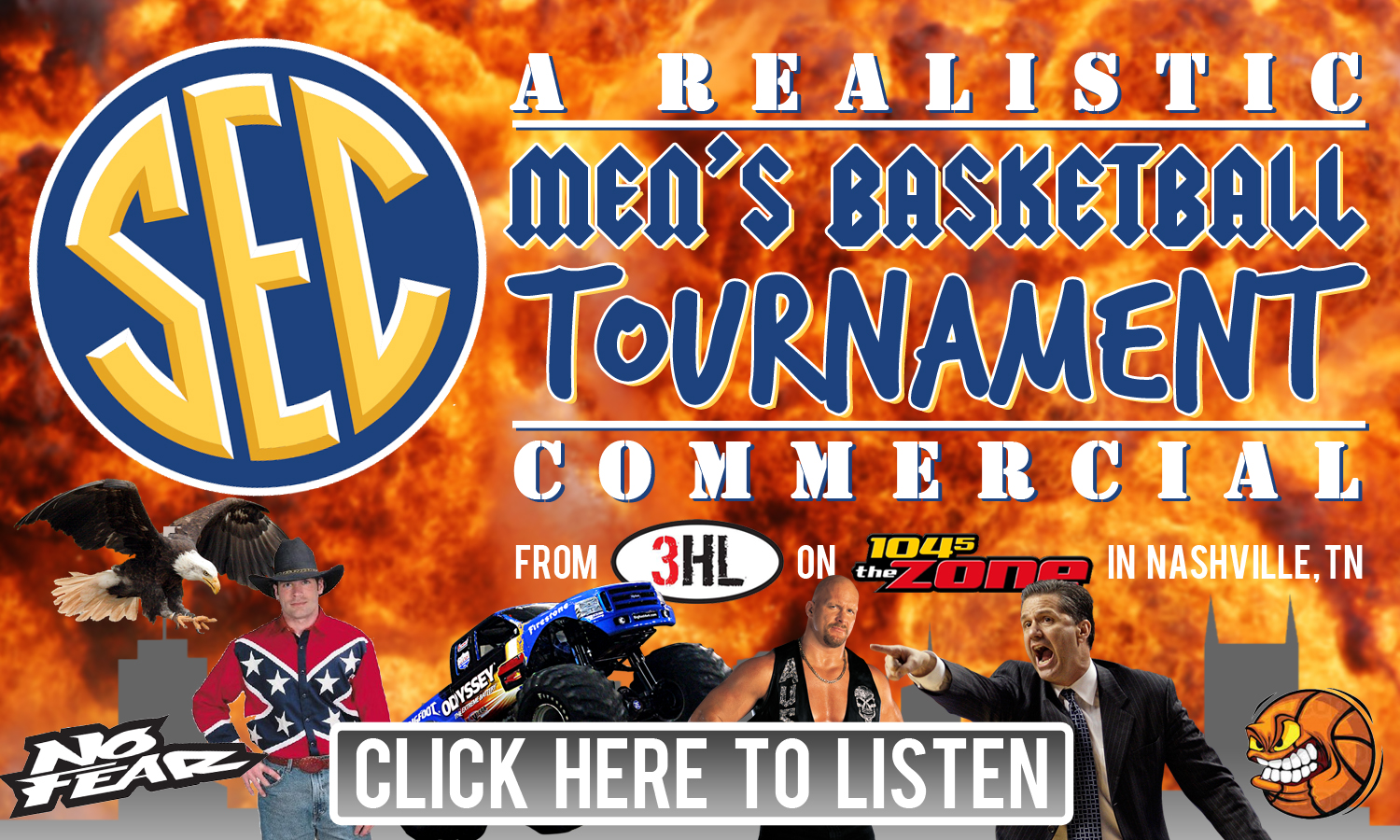 SEC Basketball Tourney Commercial - With Text
