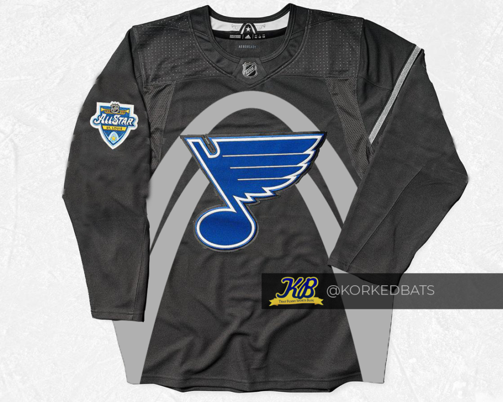 Blues all star jersey sales 2020