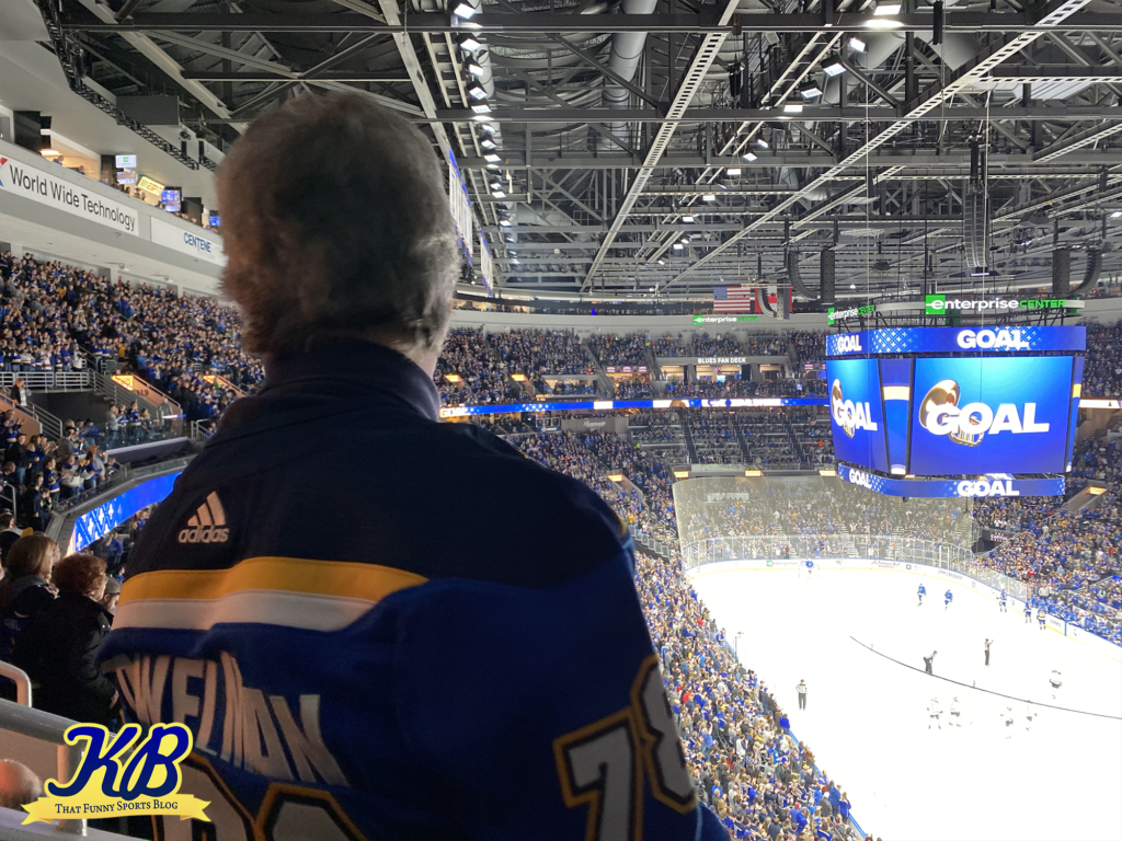 EXCLUSIVE: A Night With The St. Louis Blues' Towel Man