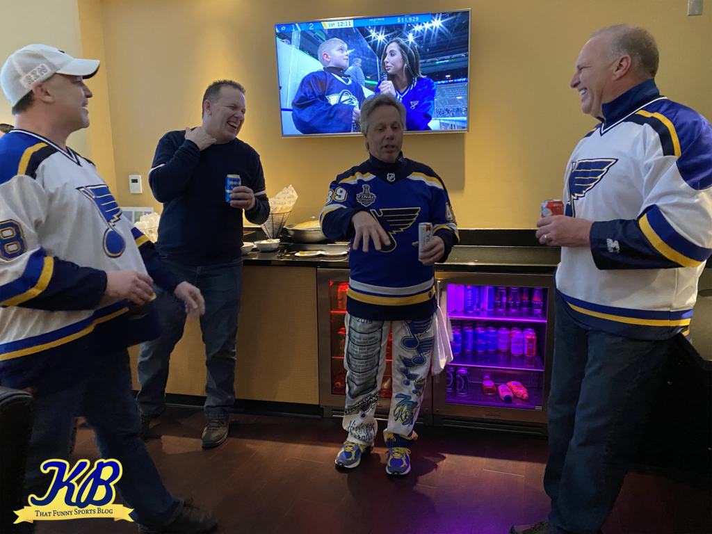 EXCLUSIVE: A Night With The St. Louis Blues' Towel Man