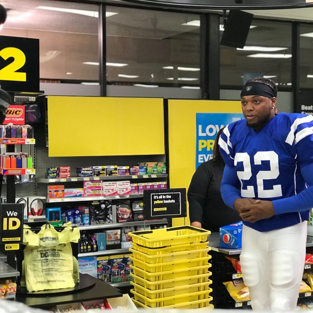 Who Thought It Was A Good Idea To Put Derrick Henry In A Colts Jersey For  This Commercial Shoot?!